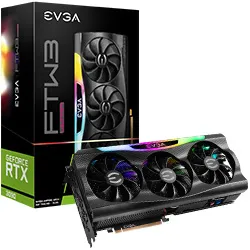 EVGA GeForce RTX 3090 FTW3 Ultra Gaming 24GB graphics card, model 24G-P5-3987-KR